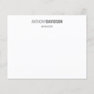 Moderne, minimalistische legant professional flyer