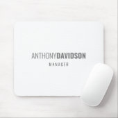 Moderne, minimalistische legant professional muismat (Met muis)