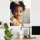 Moderne Minimalistische Magazine Cover | Verjaarda Poster (Thuiskantoor)