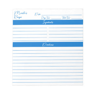 Moderne Minimalistische Manuscript middelgrote Bla Notitieblok