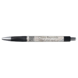 Moderne minimalistische marmeren textuur neutraal pen