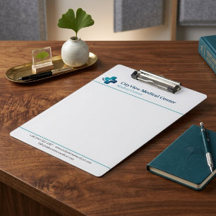 Moderne Minimalistische Medische Klembord Kliniek