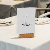 Moderne minimalistische monogram bruiloft kaart