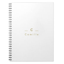 Moderne Minimalistische Monogram Initiaal