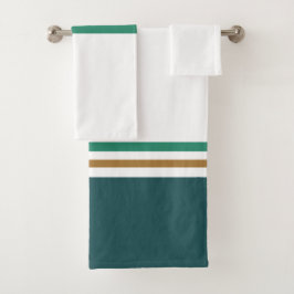 Moderne Minimalistische Nieuwe Seizoen Strepen Bad Handdoek