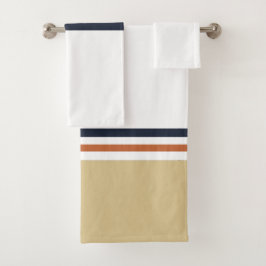 Moderne Minimalistische Nieuwe Seizoen Strepen Bad Handdoek