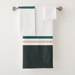 Moderne Minimalistische Nieuwe Seizoen Strepen Bad Handdoek