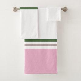 Moderne Minimalistische Nieuwe Seizoen Strepen Bad Handdoek
