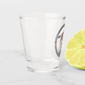 Moderne, minimalistische nieuwigheids-weddenschaps shot glas (Links)