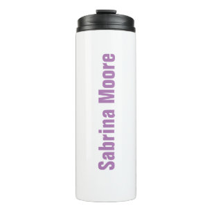 Moderne minimalistische Plain Professional Thermosbeker