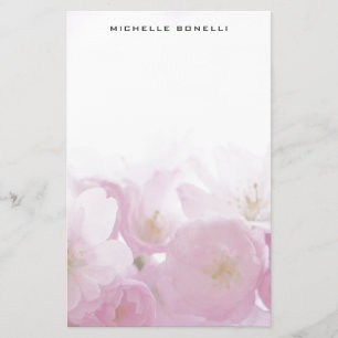 Moderne Minimalistische Professionele Bloemdesign Briefpapier