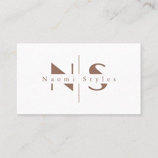 Moderne Minimalistische QR Code Professionele Foto Visitekaartje (Voorkant)