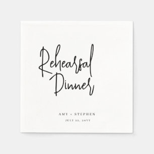 Moderne minimalistische repetitie: Dinner Napkins Servet