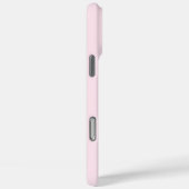 Moderne minimalistische roze aangepaste foto monog Case-Mate iPhone case (Achterkant / Rechts)