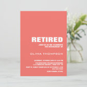 Moderne minimalistische rustpartij kaart (Staand voorkant)