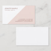 Moderne minimalistische Sjabloon Professional Visitekaartje (Voorkant / Achterkant)