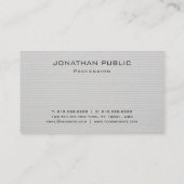 Moderne minimalistische Sjabloon Professional Visitekaartje (Achterkant)