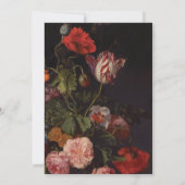 moderne , minimalistische terra cotta bruiloft uit kaart (Achterkant)