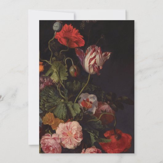 moderne , minimalistische terra cotta bruiloft uit kaart (Achterkant)