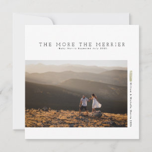 Moderne minimalistische vakantie Aankondiging va