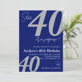 Moderne minimalistische volwassen verjaardag kaart (Staand voorkant)