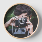 Moderne Minimalistische Wandklok (Voorkant)