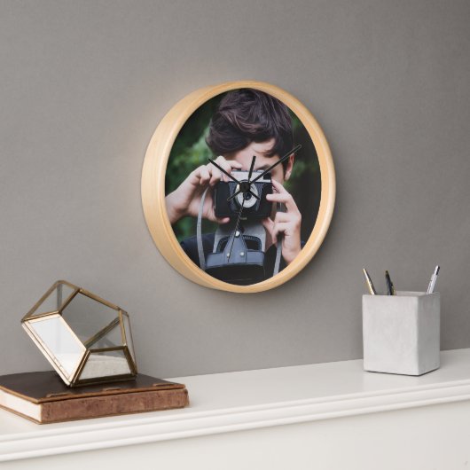Moderne Minimalistische Wandklok (Kantoor)