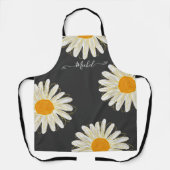 Moderne minimalistische waterkoelkamille schort (Voorkant)