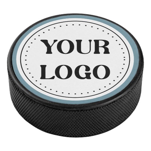 Moderne Minimalistische Zakelijke Zwart Hockey Puck (3/4)