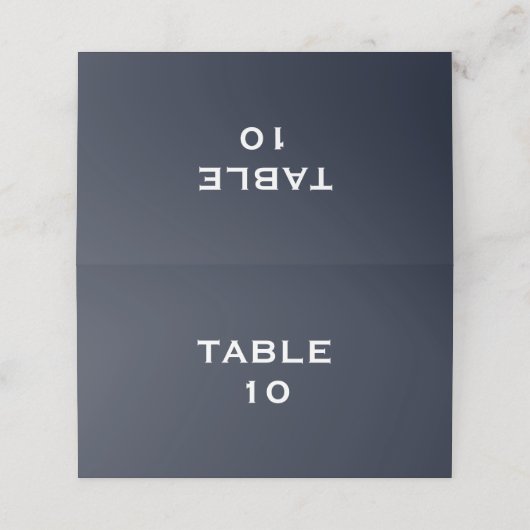 Moderne minimalistische Zee bruiloft in Oostzee (Buitenkant ongevouwen)