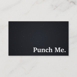 Moderne, minimalistische zwarte-kleurenkaart visitekaartje