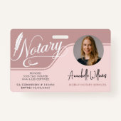 Moderne mobiele bewegende foto badge (Voorkant)