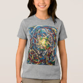 Moderne Mode Tri-Blend Shirt (Voorkant)