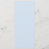 Moderne modèle de menu de dîner de mariage grand e (Dos)