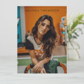 Moderne modellering Actief Comp Kaart 5 Foto wit (Staand voorkant)