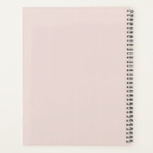 MODERNE MODERNE BLUSH ROSE ROSE OR MARBRE TEXTURE (Dos)