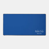MODERNE MODERNE Nom MINIMAL design solide bleu roy (Recto)