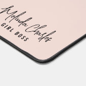 MODERNE MODERNE Nom MINIMAL design solide rose ros (Coin)