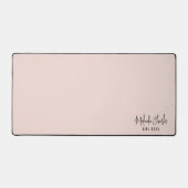 MODERNE MODERNE Nom MINIMAL design solide rose ros (Recto)