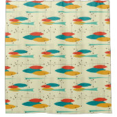 Moderne, moderne podiumgordijn, Les Pattern Douchegordijn (Voorkant)