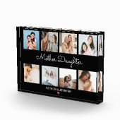 Moderne moeder dochter kalligrafie | Fotocollage Fotoblokken (Rechts)