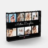 Moderne moeder dochter kalligrafie | Fotocollage Fotoblokken (Links)