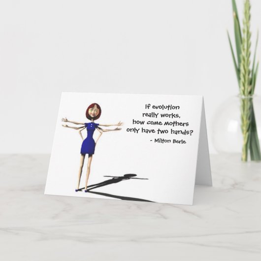 Moderne moeder kaart (Voorkant)