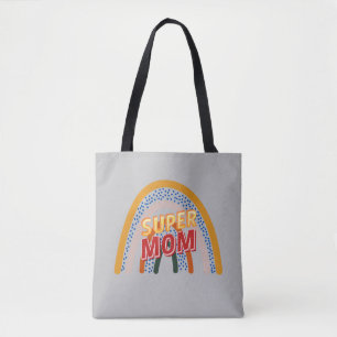 Moderne Moederdag Super Mom Draagtas