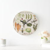 moderne  moestuin grote klok (Huis)