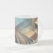 Moderne Mok van Frosted Glass (Voorkant rechts)