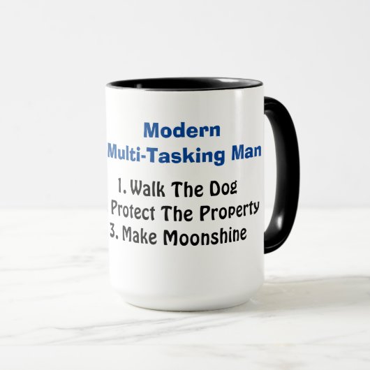 Moderne Mok voor multitasking Moonshiner (Voorkant rechts)