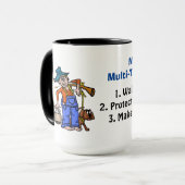 Moderne Mok voor multitasking Moonshiner (Voorkant links)