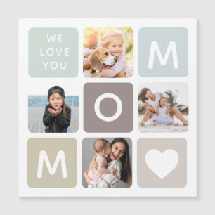 Moderne MOM Photo Collage Cute Family