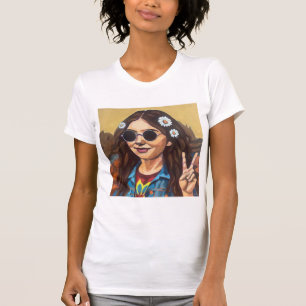 Moderne Mona Lisa-schilderij - Kunst geïnspireerd T-shirt
